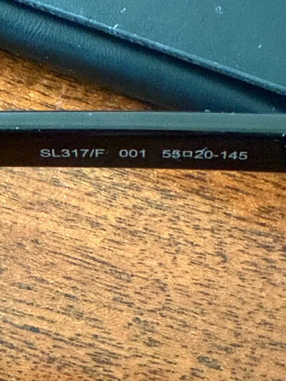 Saint Laurent YSL black round sunglasses